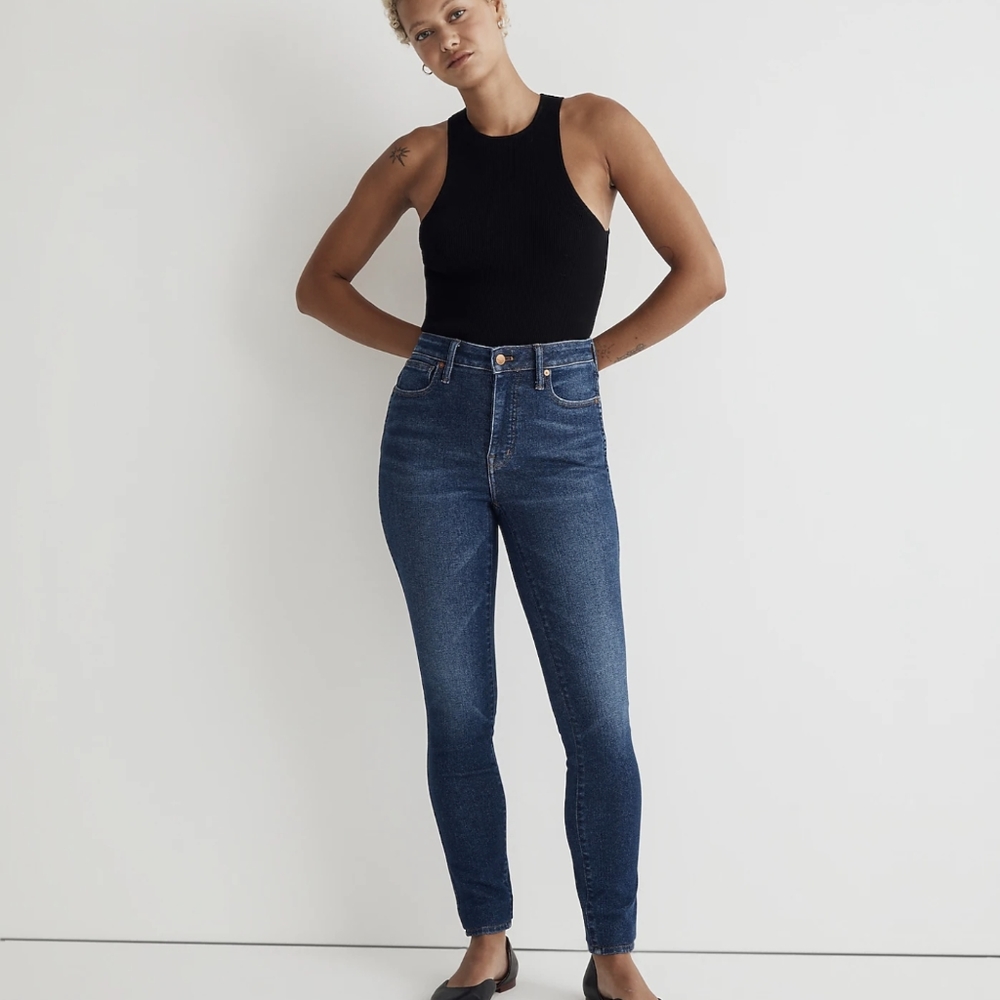 Madewell Curvy High-Rise Skinny Jeans, 29